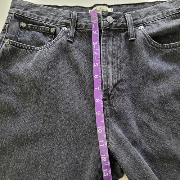 Madewell the perfect vintage black distressed jeans - Picture 7 of 15